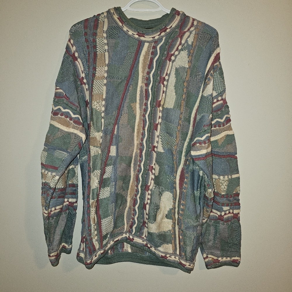 Vintage Tosani 3d Knit Sweater